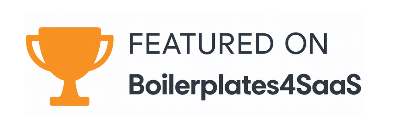 Featured on Boilerplates 4 SaaS